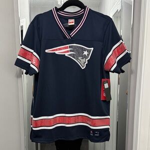 NFL Navy and Red Women's Jersey NEW NEW WITH TAGS